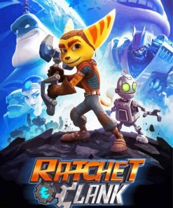 Ratchet And Clank Poster Diamond Paintings