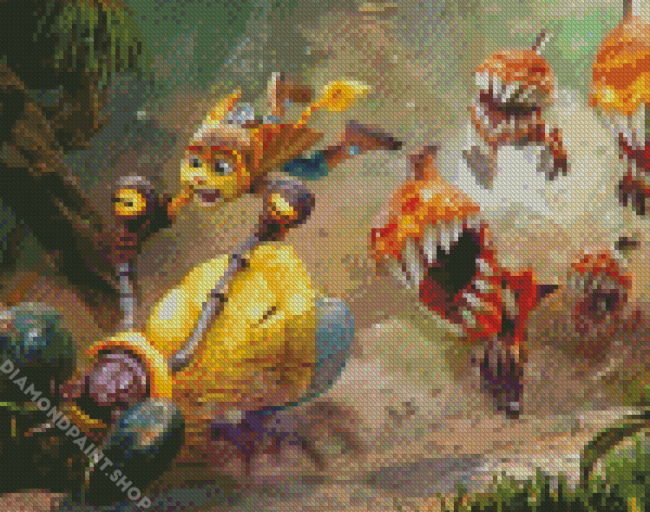 Ratchet And Clank Game Diamond Paintings
