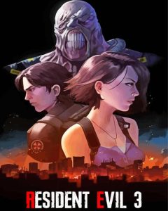 Resident Evil Game Diamond Paintings