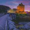 Road To Eilean Donan Castle Diamond Paintings