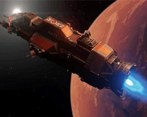 Rocinante Ship Diamond Paintings