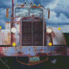 Rusty Semi Truck Diamond Paintings