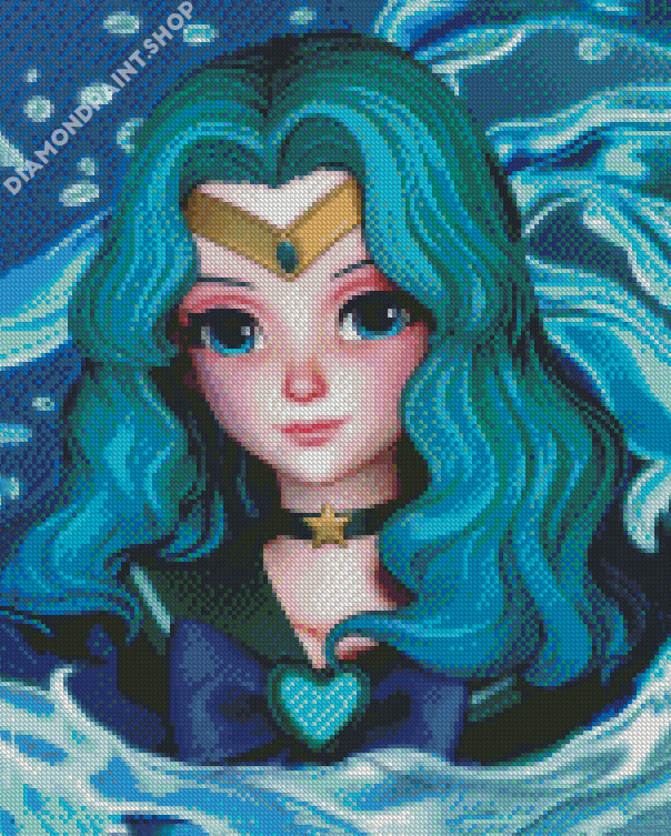 Sailor Neptune Character Diamond Paintings