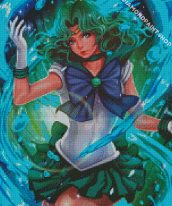Sailor Neptune Manga Diamond Paintings