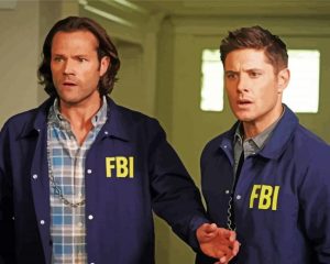 Supernatural Characters -Diamond Paintings