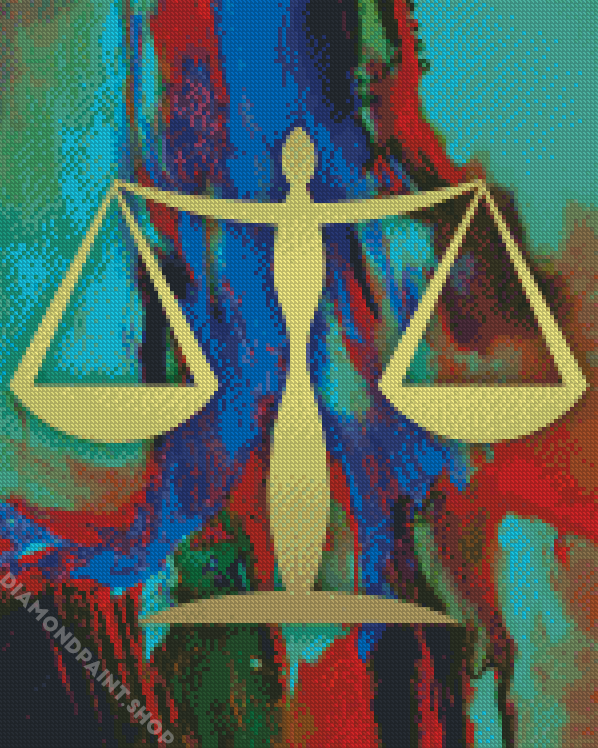Scales Of Justice Diamond Paintings