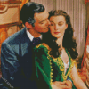 Scarlet Ohara And Rhett Butler Diamond Paintings