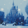 Snowy Disney Palace Diamond Paintings