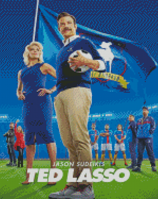Ted Lasso Movie Poster Diamond Paintings