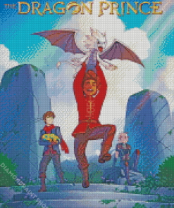 The Dragon Prince Animation Diamond Paintings