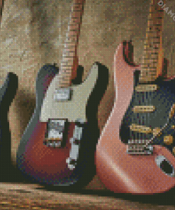 The Fender Guitars Diamond Paintings