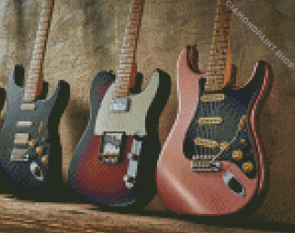 The Fender Guitars Diamond Paintings