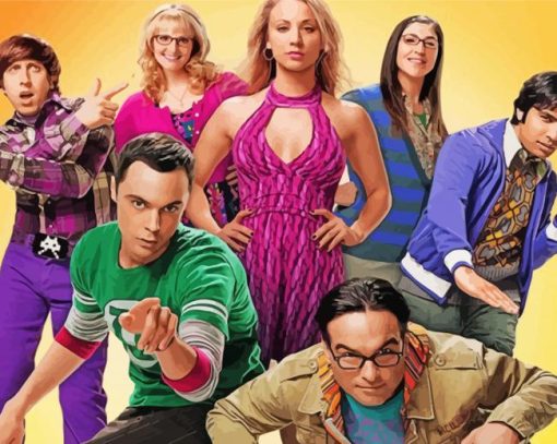 The Big Bang Theory Show Diamond Paintings
