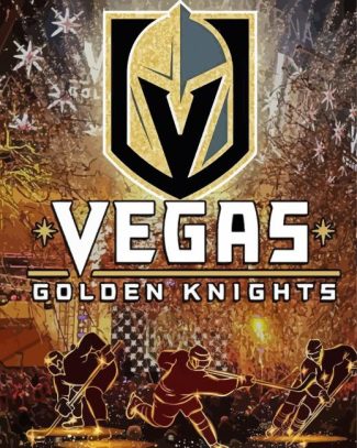 Vegas Golden Knights Logo Diamond Paintings