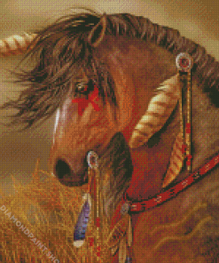 Aesthetic War Pony Diamond Paintings