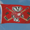 Wisconsin Badgers Flag Diamond Paintings