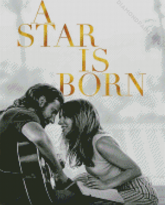 A Star Is Born Poster Diamond Paintings