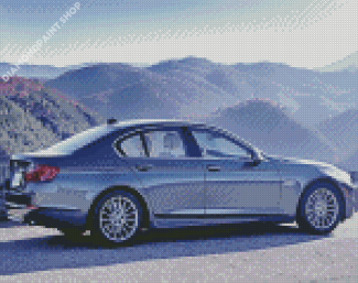 BMW 535i Car Diamond Paintings