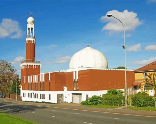 Birmingham Central Mosque Diamond Paintings