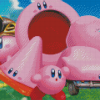 Kirby Cartoon Character Diamond Paintings