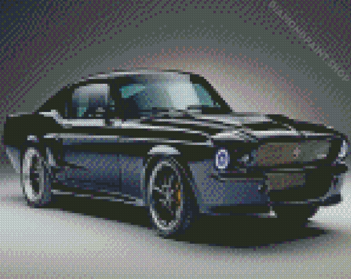 Classic Mustang Car Diamond Paintings