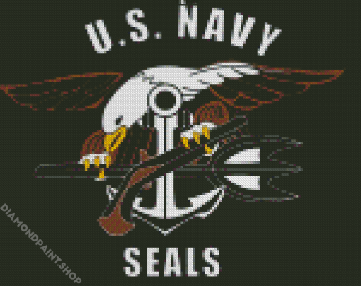 Us Navy Seals Logo Diamond Paintings