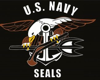 Us Navy Seals Logo Diamond Paintings