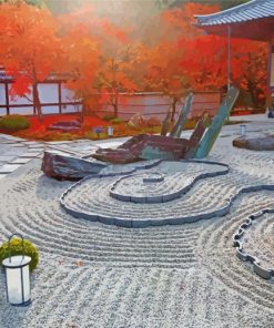 Aestheic Zen Garden Diamond Paintings