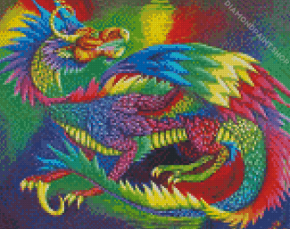 Rainbow Dragon Diamond Paintings