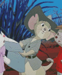 The Rescuers Characters Diamond Paintings