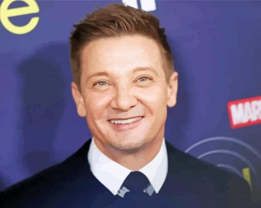 Jeremy Renner Actor Diamond Paintings