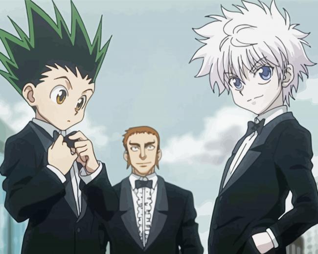 Gon Killua Hunter X Hunter Anime Diamond Painting 