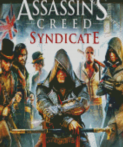 Assassins Creed Game Poster Diamond Paintings