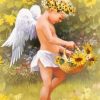 Sunflower Angel Diamond Paintings