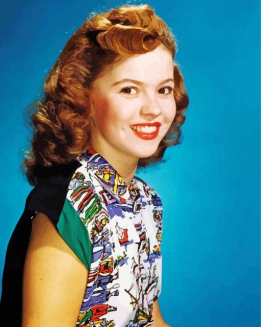 Young Shirley Temple Diamond Paintings