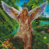 Blondy Ariel Angel Diamond Paintings