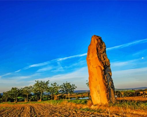 Burgundy Rock Diamond Paintings