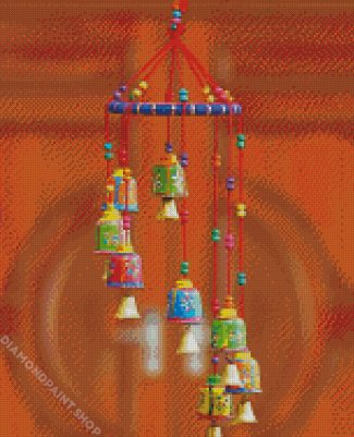 Colorful Wind Chime Diamond Paintings