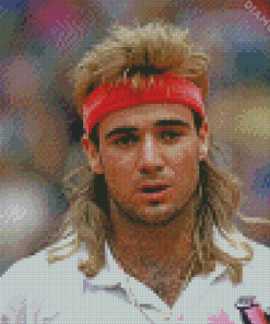 Andre Agassi Diamond Paintings