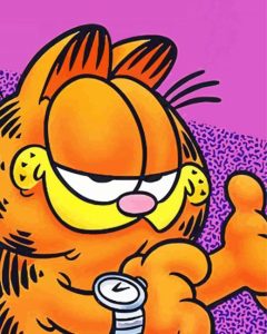 Funny Garfield Kitty Diamond Paintings