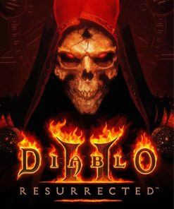 Diablo Game Poster Diamond Paintings