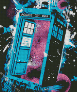 Doctor Who Tardis Art Diamond Paintings
