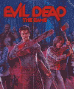 Evil Dead Game Poster Diamond Paintings