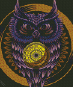 Golden Owl Art Diamond Paintings