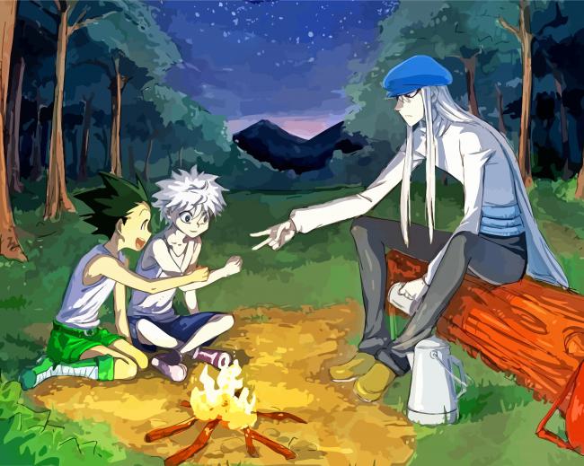 Gon Killua Hunter X Hunter Anime Diamond Painting 