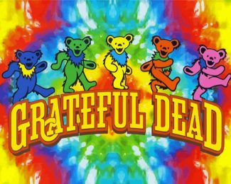 Grateful Dead Bears - Diamond Paintings 