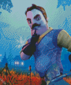 Hello Neighbor Poster Diamond Paintings