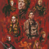 House Lannister Characters Diamond By Paintings