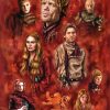 House Lannister Characters Diamond By Paintings