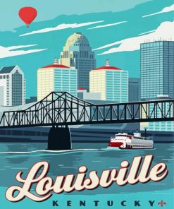 Louisville Poster Diamond Paintings
